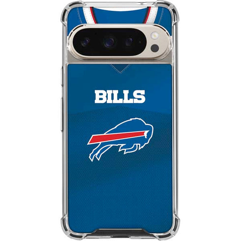 NFL Buffalo Bills Team Jersey Pixel 9/9 Pro Clear Case